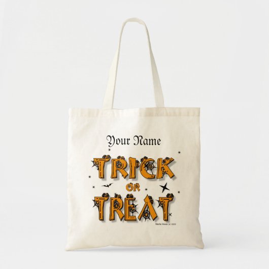 Halloween - Trick oder Treat Bag (#8) Tragetasche (Vorne)