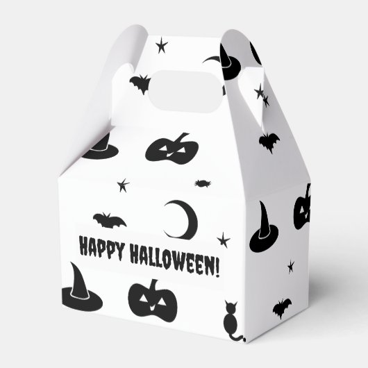 Halloween Trick oder Treat Bag Geschenkschachtel (Rückseite)