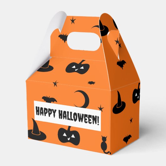 Halloween Trick oder Treat Bag Geschenkschachtel (Rückseite)