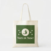 Halloween Trick oder Treat Bag, grün Tragetasche (Vorne)