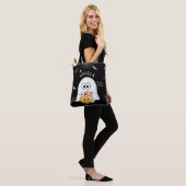 Halloween Trick oder Treat Bag mit Ghost & Pumpkin Tasche (Am Model)