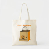 Halloween Trick oder Treat Bag Pumpkin Tragetasche (Vorne)