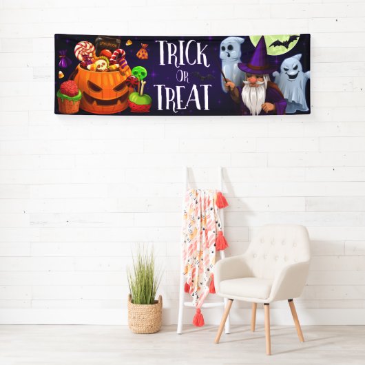Halloween - Trick oder Treat Banner (Insitu)