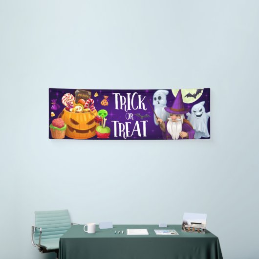 Halloween - Trick oder Treat Banner (Messeveranstaltung)