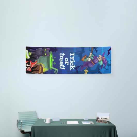 Halloween - Trick oder Treat Banner (Messeveranstaltung)