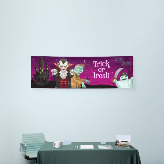 Halloween - Trick oder Treat Banner (Messeveranstaltung)