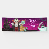 Halloween - Trick oder Treat Banner (Horizontal)
