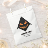 Halloween Trick oder Treat - Beängstigendes Gesich Geschenktütchen (Ausgeschnitten)