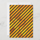 Halloween Trick oder Treat Boy oder Girl Geburtsta Einladung (Rückseite)