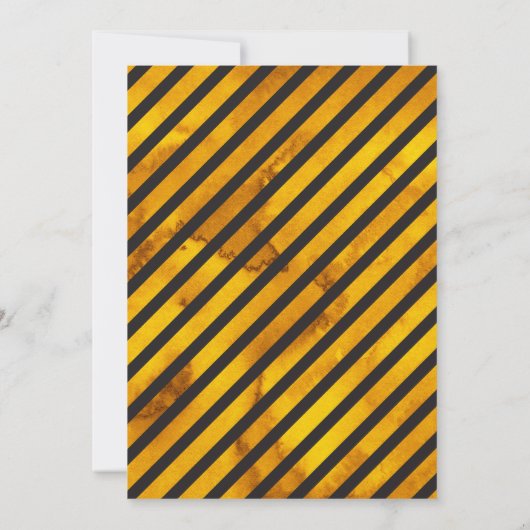 Halloween Trick oder Treat Boy oder Girl Geburtsta Einladung (Rückseite)