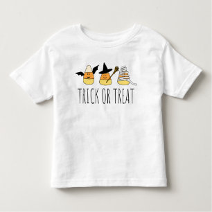 Halloween Trick oder Treat Candy Corn Kleinkind T-shirt