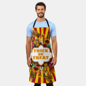 Halloween Trick oder Treat Candy und Süßigkeiten.  Schürze (Getragen)