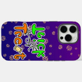 Halloween Trick oder Treat Case-Mate iPhone Hülle (Rückseite (Horizontal))