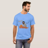 Halloween Trick oder Treat Cat T-Shirt (Vorne ganz)