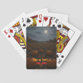 Halloween Trick oder Treat Classic Playing Cards Spielkarten (Rückseite)