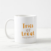 Halloween Trick oder Treat Coffee Tasse (Links)