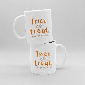 Halloween Trick oder Treat Coffee Tasse