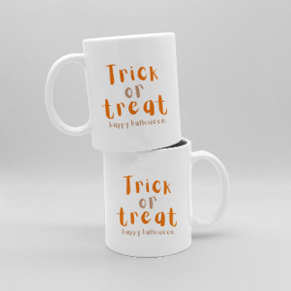 Halloween Trick oder Treat Coffee Tasse