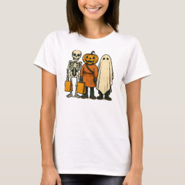 Halloween-Trick oder Treat-Crew T-Shirt