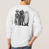 Halloween-Trick oder Treat-Crew T-Shirt (Rückseite)