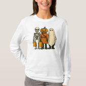 Halloween-Trick oder Treat-Crew T-Shirt (Vorderseite)