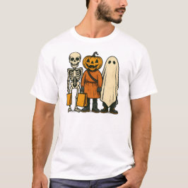 Halloween-Trick oder Treat-Crew T-Shirt