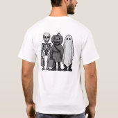 Halloween-Trick oder Treat-Crew T-Shirt (Rückseite)