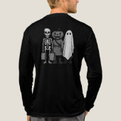 Halloween-Trick oder Treat-Crew Tri-Blend Shirt (Rückseite)
