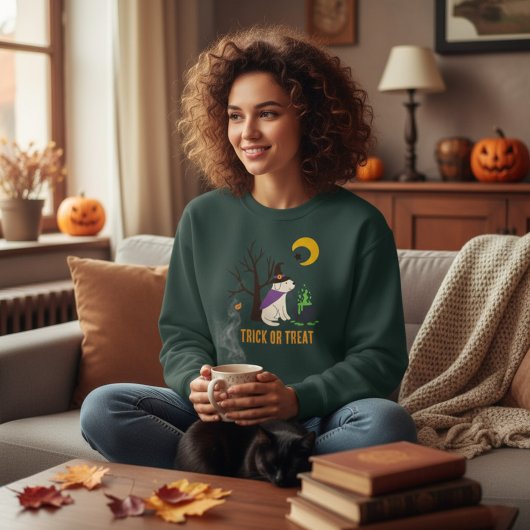 Halloween Trick oder Treat Crewneck Sweatshirt