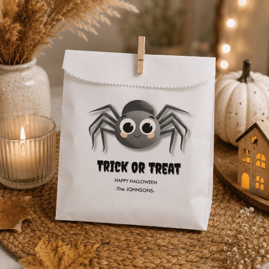 Halloween Trick oder Treat - Custom Spiding Design Geschenktütchen