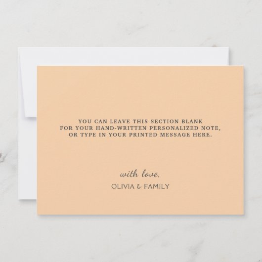 Halloween Trick oder Treat Dankeskarte (Rückseite)