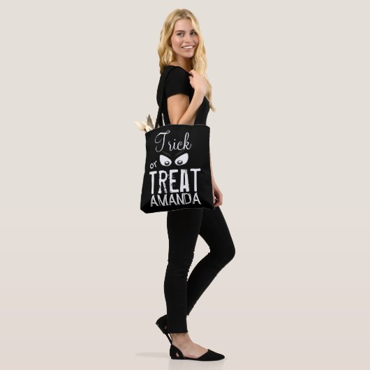 Halloween Trick oder Treat einfache Beängstigende Tasche (Am Model)