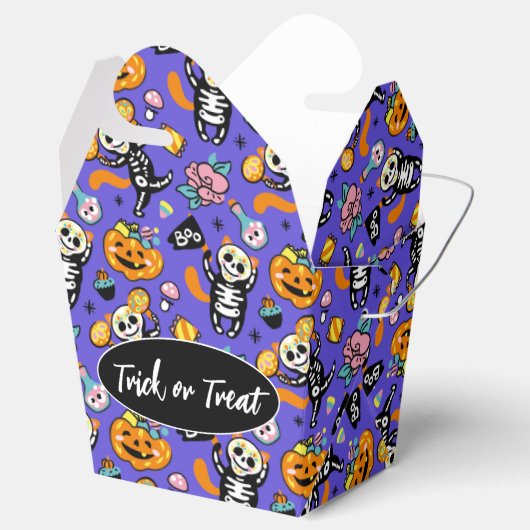 Halloween Trick oder Treat Favor Box Geschenkschachtel (Geöffnet)