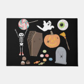 Halloween Trick oder Treat Fußmatte (Vorderseite)