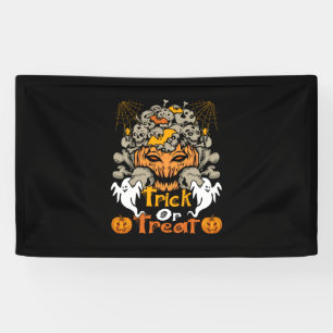 Halloween Trick oder Treat Geburtstag Banner