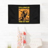 Halloween Trick oder Treat Geburtstag Banner (Insitu)