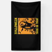 Halloween Trick oder Treat Geburtstag Banner (Vertikal)