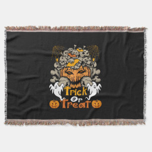 Halloween Trick oder Treat Geburtstag Decke