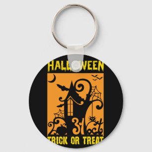 Halloween Trick oder Treat Geburtstag Schlüsselanhänger