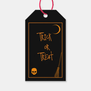 Halloween Trick oder Treat Geschenkanhänger