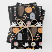 Halloween Trick oder Treat Geschenkpapier Set (Beispiel)