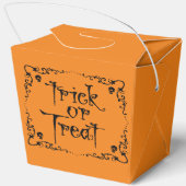 Halloween Trick oder Treat Geschenkschachtel (Rückseite)