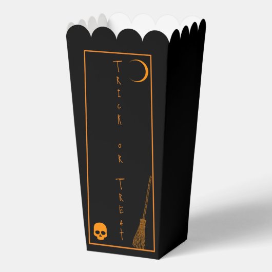 Halloween Trick oder Treat Geschenkschachtel (Rückseite)