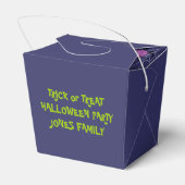 Halloween Trick oder Treat Gevor Kästchen perononi Geschenkschachtel (Rückseite)