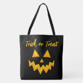 Halloween Trick oder Treat Glows Pumpkneipe Tasche (Vorderseite)