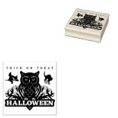 Halloween Trick oder Treat Gummistempel (Stempel)