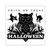 Halloween Trick oder Treat Gummistempel (Prägung)