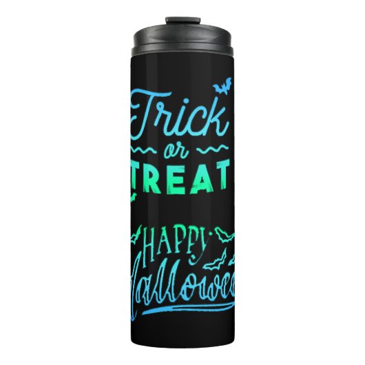 Halloween Trick oder Treat Halloween Thermosbecher (Vorderseite)