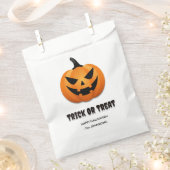 Halloween Trick oder Treat - Individuelle Jack-o'- Geschenktütchen (Ausgeschnitten)