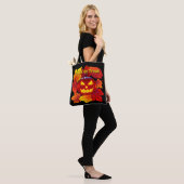Halloween Trick oder Treat Jack O'lantern Tasche (Am Model)